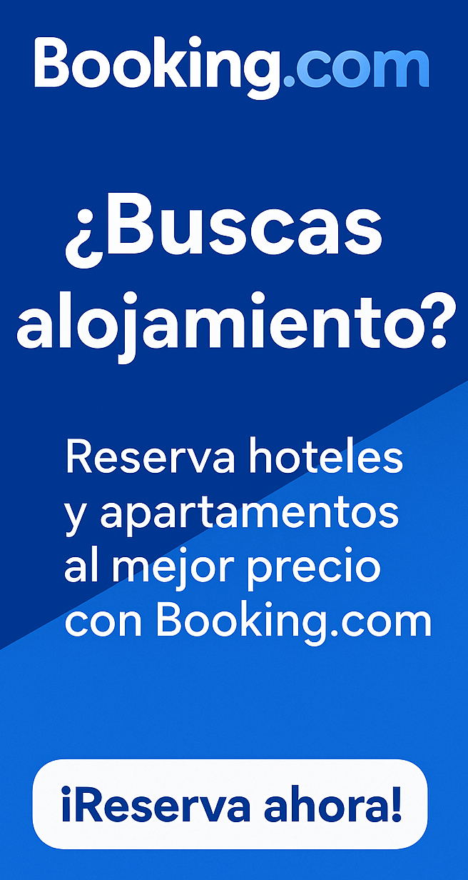 Publicidad de Booking.com - Reserva ahora